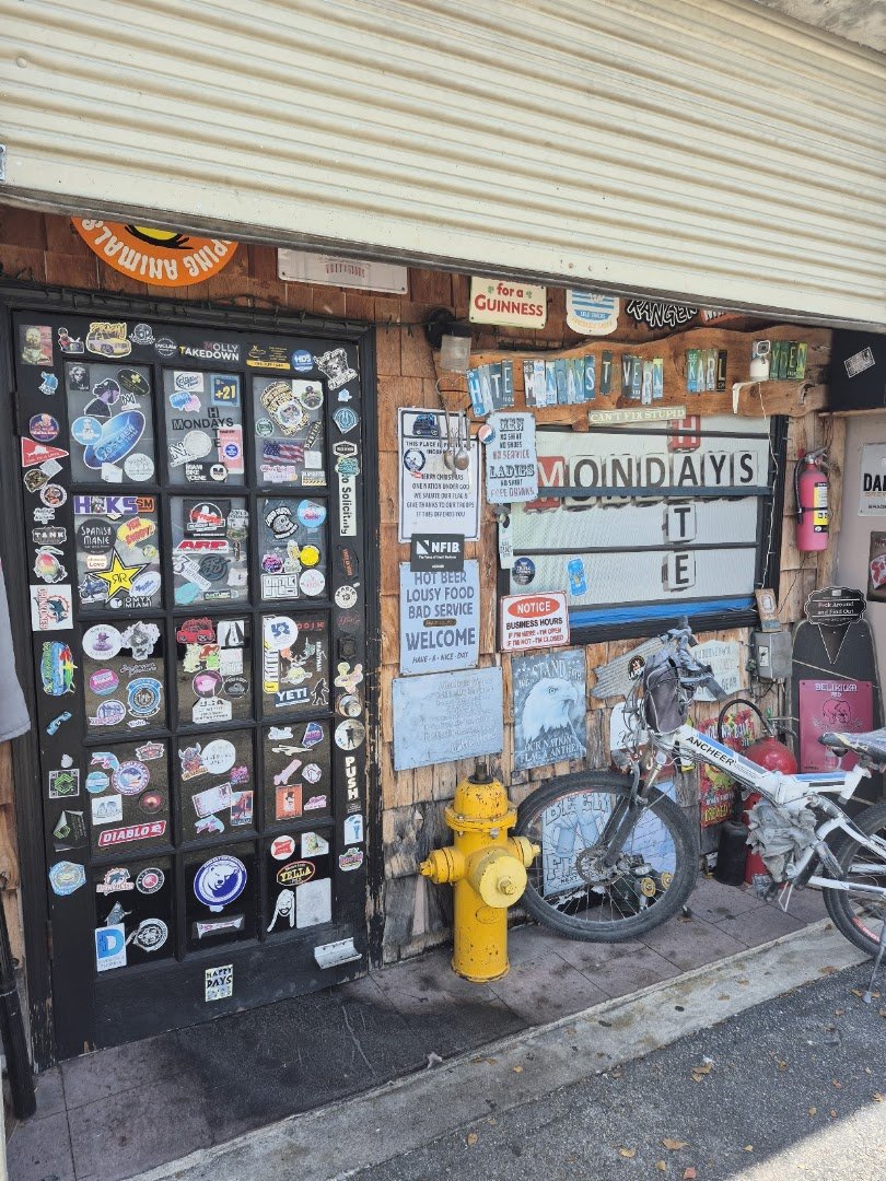 Barbecue restaurant storefront in Miami.